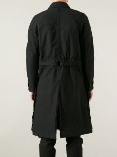 Label Under Construction Military Tent Trench Coat