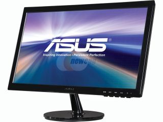 Refurbished ASUS VS207D P Black 19.5" 5ms Widescreen LED Backlight LCD Monitor With 1 Year Extended Warranty 250 cd/m2 80,000,000:1