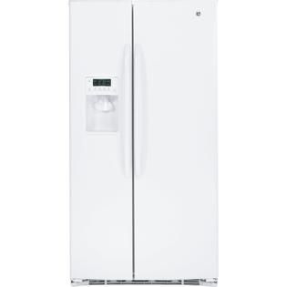 GE  25.9 cu. ft. Side by Side Refrigerator w/ Dispenser   White ENERGY