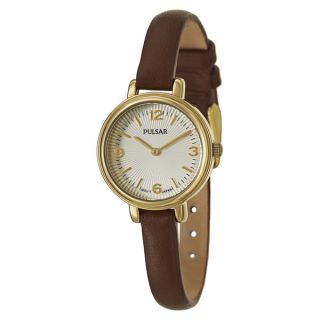 Pulsar Womens PM2088 Easy Style Stainless Steel Yellow Goldtone