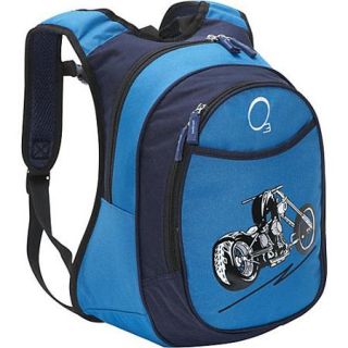 Obersee Kids Pre School Motorcycle Backpack with Integrated Lunch Cooler