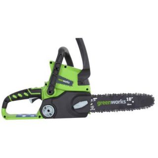 GreenWorks Enhanced 24 Volt 10" Chainsaw