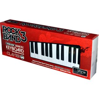 Rock Band 3 Wireless Keyboard (PS3)   Pre Owned
