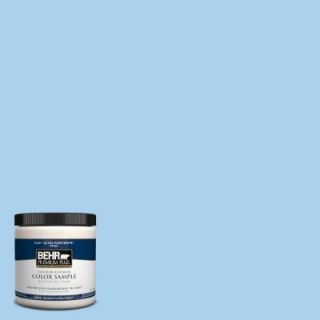 BEHR Premium Plus 8 oz. #560A 3 Utah Sky Interior/Exterior Paint Sample 560A 3PP