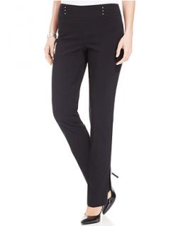 JM Collection Studded Pull On Pants   Pants & Capris   Women