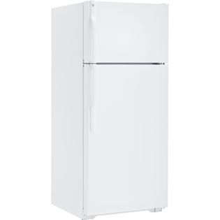 GE  18.1 cu. ft. Top Freezer Refrigerator   White ENERGY STAR®