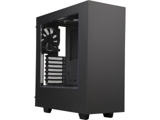 NEW NZXT Noctis 450 Mid Tower Case. Next Generation 5.25 less Design. PWM Fan Hub, Include 4 x 2nd Gen FNv2 Fans, High End WC support, USB3.0, Matte Black/Red LED