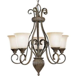 Progress Lighting Maison Orleans Collection 5 Light Fieldstone Chandelier P4373 87