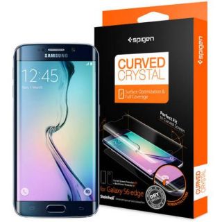 Spigen Galaxy S6 Edge Screen Protector Curved Crystal