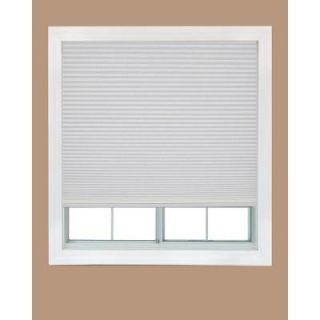 Redi Shade Trim at Home Easy Lift White 9/16 in. Cordless Light Filtering Cellular Shade   48 in. W x 64 in. L 2508168