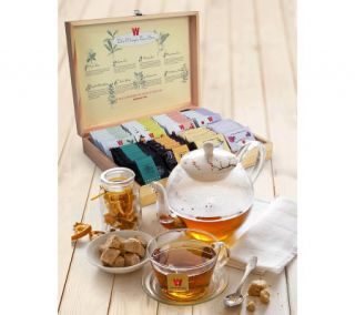 Wissotzky Tea Magic Tea Chest with 80 AssortedTeas —