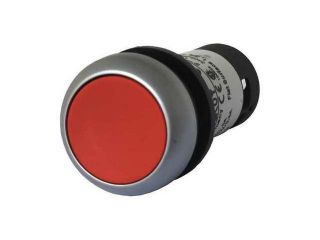 EATON C22 DR R K01 Non Illuminated Push Button, 22mm, Red