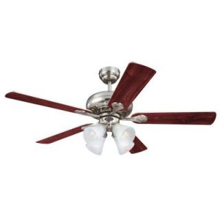 Westinghouse Swirl 52 in. Brushed Nickel Indoor Ceiling Fan 7852165