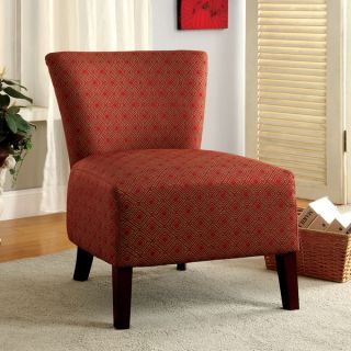 Furniture of America Henriette Contemporary Patterned Accent Chair