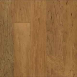 Bruce 0.375 in Cherry Locking Hardwood Flooring Sample (Honey Comb)