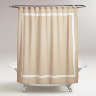 Amalie Linen Shower Curtain
