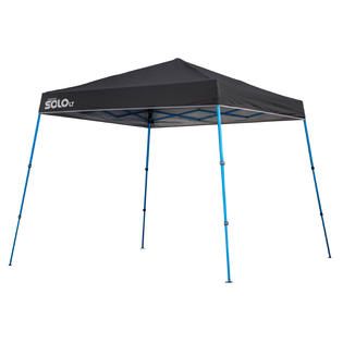 Quik Shade Solo LT 90 11x11 Instant Canopy   Charcoal/Blue   Outdoor