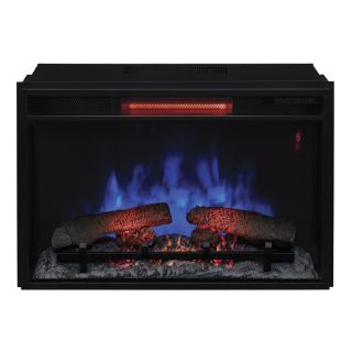 ClassicFlame 27 in Black Electric Fireplace Insert