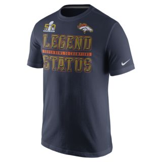 SB50 Nike Legend Status (NFL Broncos) Mens T Shirt