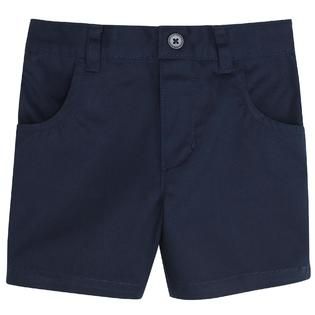 At School by French Toast   Toddler Girl Pull On Short (Navy)
