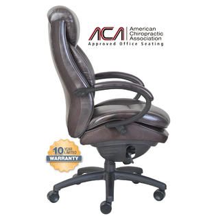Serta at Home Smart Layers Commercial Series 300 Executive Chair Brown