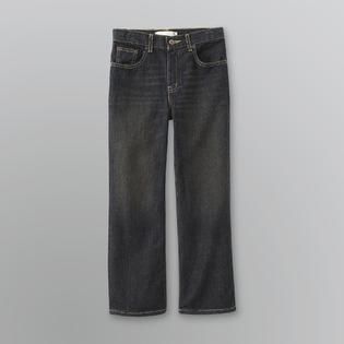 Route 66   Boys Dark Rinse Bootcut Jeans