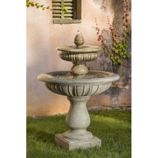 Campania International, Inc Longvue Cast Stone Fountain