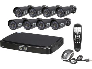 Night Owl B A720 162 8 16 Channel Smart HD Video Security System w/ 2TB HDD and 8 x 720p AHD Cameras