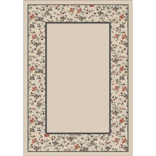 Milliken Appalachia Rectangular Cream Transitional Tufted Area Rug (Common 5 ft x 8 ft; Actual 5.33 ft x 7.66 ft)