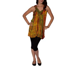 Womens Tie dyed Rasta Summer Top (Nepal)