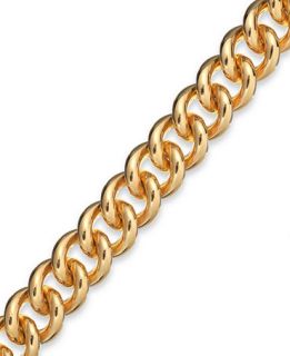 Signature Gold™ Curb Link Bracelet in 14k Gold over Resin