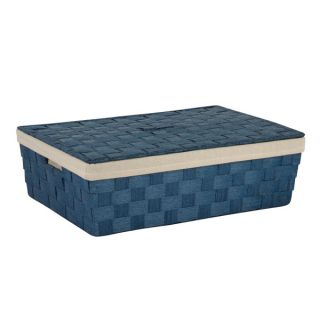 Paper Rope Underbed Baskt, Blu   17604278   Shopping