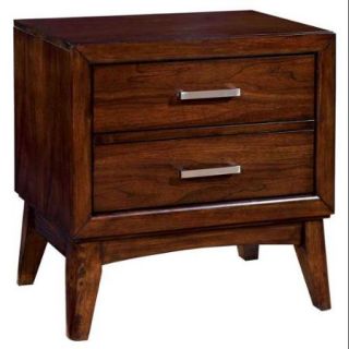 Traditional 2 Drawer Night Stand