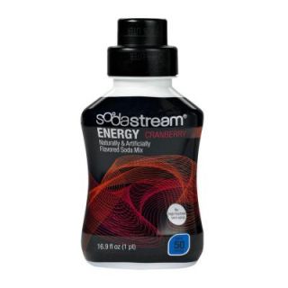 SodaStream 500ml Soda Mix   Energy Cranberry (Case of 4) 1100496010