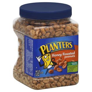 Planters Peanuts, Honey Roasted, 34.5 oz (2 lb 2.5 oz) 978 g