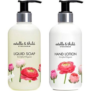 ESTELLE & THILD   Liquid soap and hand lotion gift set