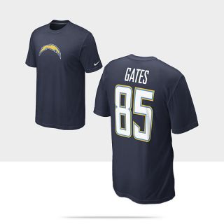 Nike Name and Number (NFL Chargers / Antonio Gates) Mens T Shirt