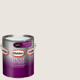 Glidden DUO Martha Stewart Living 1 gal. #MSL226 01S Talc Semi Gloss Interior Paint with Primer DISCONTINUED MSL226 01S