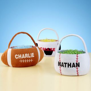 Personalized Sports Easter Basket, Available in 4 Styles