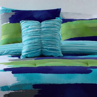 Style 212 Watercolor Cotton Throw Pillow