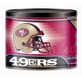 Signature Brands  San Francisco 49ers Popcorn Tin 18.5 Ounces