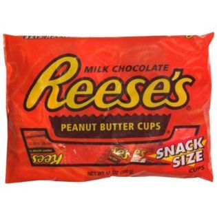 Reeses Peanut Butter Cups, Snack Size, 12 oz (340 g ) bag