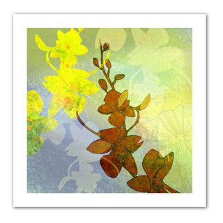 Jan Weiss Orchid Shadow Unwrapped Canvas
