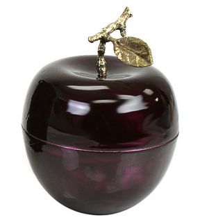 D.L. & CO   La Pomme Grande Aubergine candle