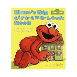 Elmo's Big Lift And Look Book Featuring Jim Henson's Sesame Street Muppets