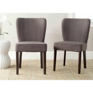 Safavieh Clifford Side Chair with Silver Nail Heads, Set of 2