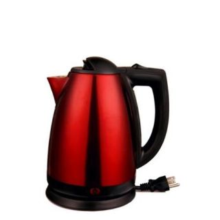 Brentwood [kt 1805] 2.0 Liter Stainless Steel Electric Cordless Tea Kettle In Red   1000 W   2.11 Quart   Red