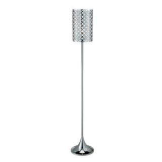 Adesso Glitz 65 in. Chrome Floor Lamp DISCONTINUED 3361 22