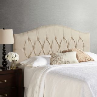 Humble + Haute Halifax Full Size Ivory Raffia Arched Upholstered