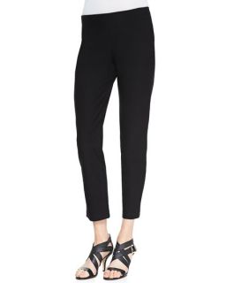 Eileen Fisher Washable Stretch Crepe Ankle Pants, Womens